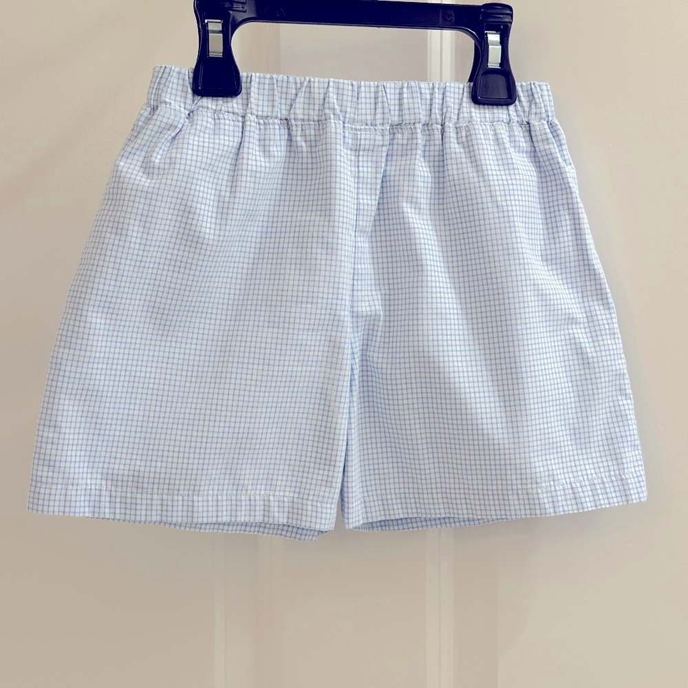The Beaufort Bonnet Company - Blue & White Shelton Shorts - Boys Size 5